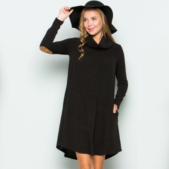 Dresses & Skirts - Black sweater dress